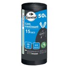 15 sacs poubelle 50 L - CARREFOUR en promo chez Carrefour Market Bourges à 2,99 €