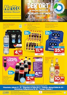 Aktueller Netto Marken-Discount Prospekt (Hohberg, 2 Seiten zum blättern Netto Marken-Discount Prospekt DER ORT, AN DEM DU IMMER AUSGEZEICHNETE PREISE FINDEST. mit 2 Seiten