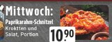 Paprikarahm-Schnitzel im Angebot bei E center in Castrop-Rauxel Paprikarahm-Schnitzel Angebote bei E center Castrop-Rauxel für 10,90 €
