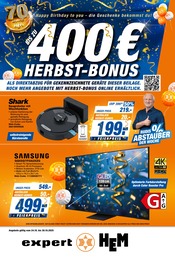 Fernseher im expert Prospekt in Kernen Aktueller expert Prospekt mit Fernseher, "Top Angebote", Seite 1