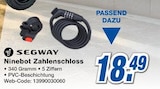 Aktuelles Ninebot Zahlenschloss Angebot bei expert in Hamm ab 18,49 €