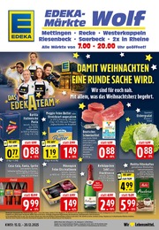 EDEKA Prospekt für Saerbeck mit 28 Seiten EDEKA Prospekt für Saerbeck: "Aktuelle Angebote", 28 Seiten, 15.12.2025 - 20.12.2025