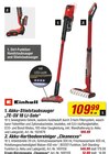 Aktuelle Staubsauger Angebote bei toom Baumarkt in Pforzheim Aktuelles Akku-Stielstaubsauger "TE-SV 18 Li-Solo" Angebot bei toom Baumarkt in Pforzheim ab 109,99 €
