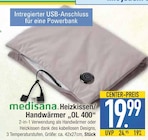 Heizkissen/Handwärmer „OL 400“ Angebote von medisana bei EDEKA Augsburg für 19,99 €