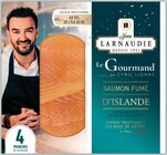 Saumon fumé Lignac nature - JEAN LARNAUDIE - Intermarché Contact à Pau Saumon fumé Lignac nature - JEAN LARNAUDIE en promo chez Intermarché Contact Pau à 5,49 €