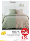 Parure housse de couette + 2 taies d'oreiller 63x63 cm - TODAY - Super U à Villefranche-sur-Saône Parure housse de couette + 2 taies d'oreiller 63x63 cm - TODAY en promo chez Super U Villefranche-sur-Saône à 12,90 €