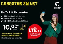 Elektro-Föster GmbH Kirchhundem - Congstar Smart Congstar Smart Angebot bei Elektro-Föster GmbH Kirchhundem im Prospekt "Wir wünschen allen Kunden ein frohes & gesundes Neues Jahr!"
