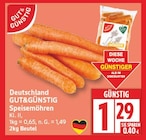 Speisemöhren von GUT & GÜNSTIG für 1,29 € bei EDEKA im Angebot Speisemöhren von GUT & GÜNSTIG im aktuellen EDEKA Prospekt