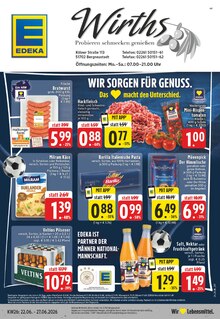 Kaffee im aktuellen EDEKA Prospekt (Gummersbach) Kaffee im EDEKA Prospekt "Aktuelle Angebote" mit 26 Seiten (Gummersbach)