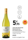 AOP Bourgogne Chardonnay - Signe Bourgogne dans le catalogue Intermarché Express