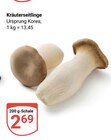 Aktuelle Pilze Angebote bei GLOBUS in Duisburg Aktuelles Kräuterseitlinge Angebot bei GLOBUS in Duisburg ab 2,69 €
