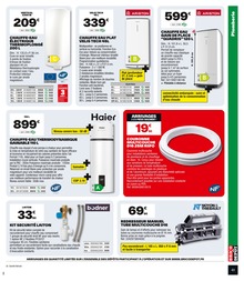 Offre Chauffe-Eau Électrique dans le catalogue Brico Dépôt du moment à la page 41