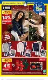 Offre Chaussette Noël dans le catalogue Lidl du moment à la page 84