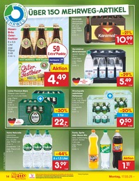 Mineralwasser Angebot im aktuellen Netto Marken-Discount Prospekt auf Seite 37