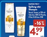 Spülung im ALDI SÜD Prospekt Spülung von Pantene Pro-V im aktuellen ALDI SÜD Prospekt für 4,99 €