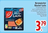 Aktuelles Norwegischer Räucher-Lachs Angebot bei EDEKA in Ingolstadt ab 3,79 €
