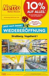 Discounter Prospekt von Netto Marken-Discount Winterlingen Netto Marken-Discount Prospekt: "Wiedereröffnung - 10% auf ALLES", 6 Seiten, 29.07.2025 - 02.08.2025