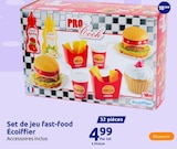 Set de jeu fast-food - Écoiffier dans le catalogue Action