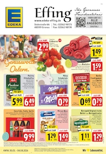 Coca Cola im EDEKA Prospekt "Aktuelle Angebote" mit 28 Seiten (Gronau (Westfalen))