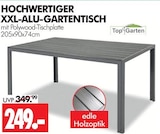 XXL-ALU-GARTENTISCH Angebote von Top Garten bei Wreesmann Cuxhaven für 249,00 €