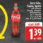 Coca-Cola im Angebot bei EDEKA in Verl Coca-Cola Angebote bei EDEKA Verl für 1,39 €
