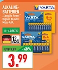 Longlife Power Mignon AA im Angebot bei Marktkauf in Herne Longlife Power Mignon AA Angebote von Varta bei Marktkauf Herne für 3,99 €