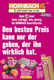 Hornbach Prospekt "Den besten Preis kann nur der geben, der ihn wirklich hat." mit 34 Seiten (Chemnitz)