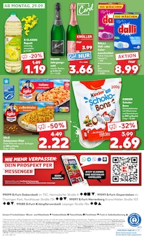 Mumm im Kaufland Prospekt "Hier bin ich richtig" mit 60 Seiten (Erfurt)