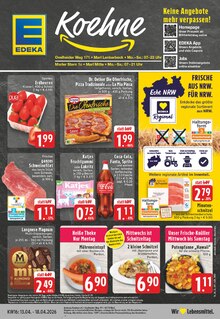 Cola im EDEKA Prospekt "Aktuelle Angebote" mit 24 Seiten (Marl)