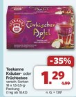 Kräuter- oder Früchtetee im Angebot bei famila Nordwest in Oldenburg Kräuter- oder Früchtetee Angebote von Teekanne bei famila Nordwest Oldenburg für 1,29 €
