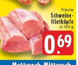 EDEKA Bönen - Frische Schweinefiletköpfe Angebot im Prospekt Frische Schweinefiletköpfe bei EDEKA im Bönen Prospekt für 0,69 €