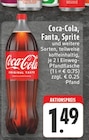 Aktuelle Coca Cola Angebote bei E center in Oberhausen Aktuelles Coca-Cola, Fanta, Sprite Angebot bei E center in Oberhausen ab 1,49 €