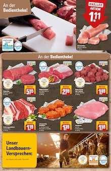 Rindfleisch im REWE Prospekt "Dein Markt" mit 34 Seiten (Fürth)