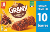 10 BARRES DE CÉRÉALES CHOCOLAT GRANY - LU dans le catalogue Aldi