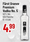 Aktuelles Premium Vodka No. 5 Angebot bei Trinkgut in Augsburg ab 4,99 €