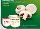 Aktuelles Champignons weiß Angebot bei GLOBUS in Duisburg ab 1,79 €