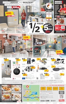 Küche im Höffner Prospekt "Hot Shopping Days" mit 4 Seiten (Cottbus)