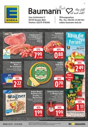 Zucker im EDEKA Prospekt in Kerpen Aktueller EDEKA Prospekt mit Zucker, "Aktuelle Angebote", Seite 1