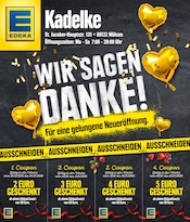 Aktueller EDEKA Supermarkt Prospekt in Wildenfels und Umgebung, "WIR SAGEN DANKE!" mit 2 Seiten, 30.12.2024 - 25.01.2025