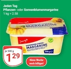 Aktuelles Pflanzenmargarine Angebot bei GLOBUS in Mannheim ab 1,29 €