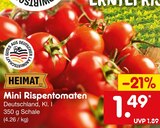 Mini Rispentomaten im Angebot bei Netto Marken-Discount in Dinslaken Mini Rispentomaten Angebote von HEIMAT bei Netto Marken-Discount Dinslaken für 1,49 €