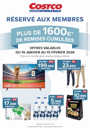 Prospectus Costco à Saint-Yon, "PLUS DE 1600€* DE REMISES CUMULÉES", 20 pages, 19/01/2026 - 15/02/2026
