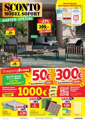 Aktueller Sconto SB Prospekt mit Gartenstühle, "GARTEN-SPEZIAL", Seite 1