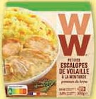 Plats cuisines - WW en promo chez U Express Bastia à 1,30 €