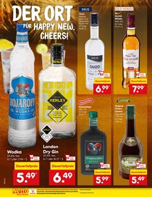 Gin im Netto Marken-Discount Prospekt "Aktuelle Angebote" mit 61 Seiten (Duisburg)