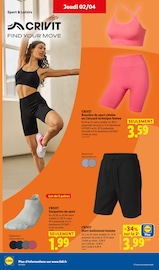 Promos Soutien-Gorge dans le catalogue "Joyeuses Pâques !" de Lidl Soutien-Gorge en promo dans le catalogue Lidl à la page 44