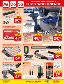 Bohrmaschine im Netto Marken-Discount Prospekt "Aktuelle Angebote" mit 65 Seiten (Bergisch Gladbach)