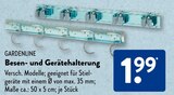 Besen- und Gerätehalterung Angebote von Gardenline bei ALDI SÜD Erftstadt für 1,99 €