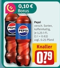 REWE Rheinberg - Pepsi Angebot im Prospekt Pepsi bei REWE im Rheinberg Prospekt für 0,79 €
