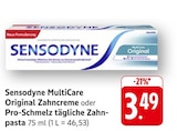MultiCare Original Zahncreme bei EDEKA im Prospekt "" für 3,49 €